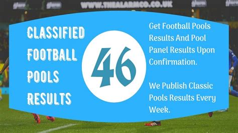 check football pools results.